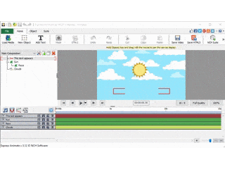 Captures d'écran de Express Animate Logiciel d'Animation