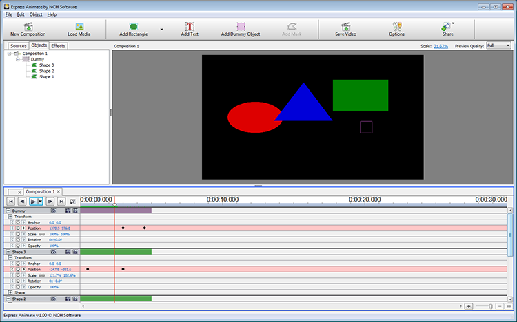 Express Animate Animation Free 2.05 screenshot