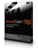 Oprima aquí para descargar BroadCam, el software para secuencias de vídeo