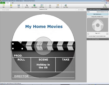 free cd label maker online