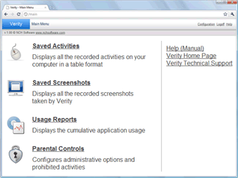 Child Monitoring Software Screenshots