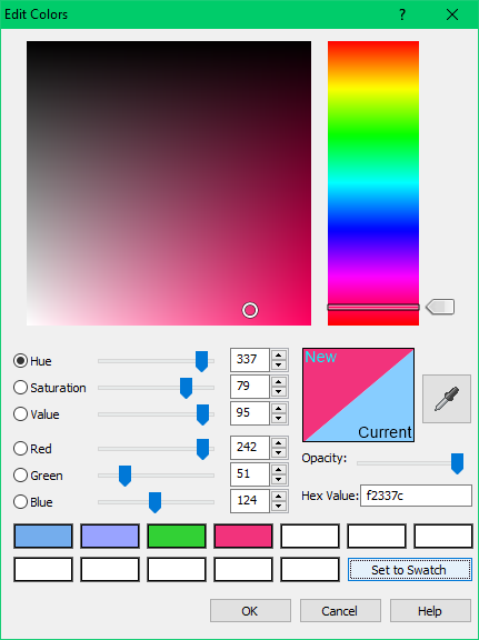 Individuelle Farben erstellen und Muster speichern