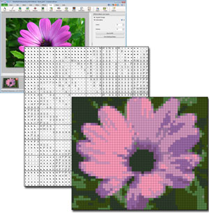 PhotoPad 십자수 디자인 프로그램 다운로드
