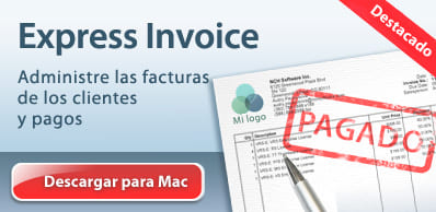 Descargar Express Invoice software de facturación para Mac