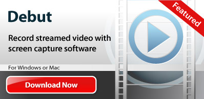 Download Debut Video Stream Recording Software