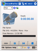 RecordPad Sound Recording Software