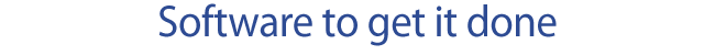 Software to get it done