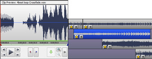 Mezcle una banda sonora de película VideoPad, editor de videos