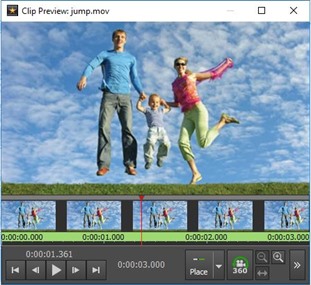 Easy video timeline editing