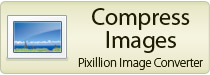 Compress Images with Pixillion