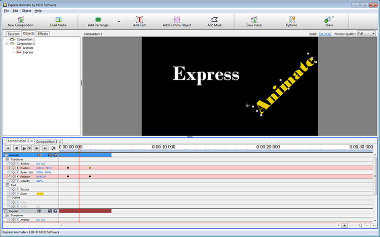 express animate nch express animate nch