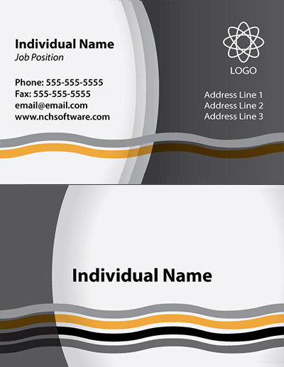 Template For Business Cards Free from www.nchsoftware.com