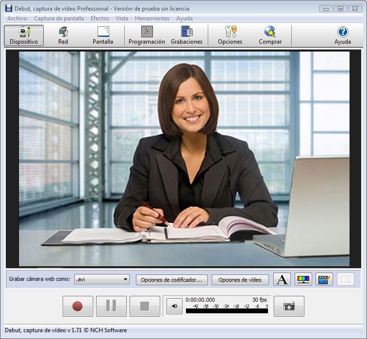 Antídoto Establecimiento Dispensación Capturas de pantalla de Debut, programa para captura de vídeo