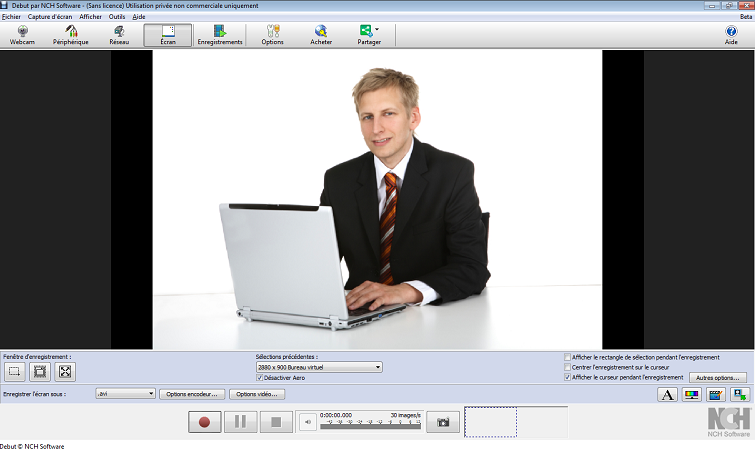 Windows 10 Debut - Logiciel d'enregistrement vidéo pro full