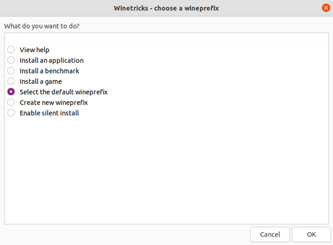 Choose a Wine Prefix