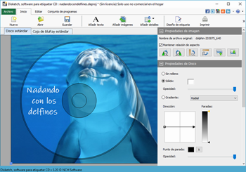 Programa para hacer caratulas de CD/DVD y etiquetas de CD/DVD.