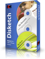 Disketch Schijflabelsoftware boxshot