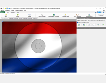 Schijflabelsoftware screenshot