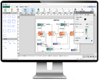 フローチャート作成ソフトを無料ダウンロード 業務フローやマインドマップなど様々なチャートやダイアグラムが簡単に作れます
