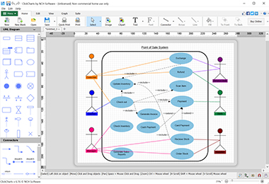 ClickCharts UML Diagram template