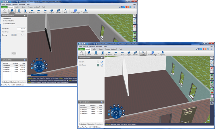 DreamPlan Interior Design Software Screenshot