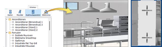 Visualiseer uw nieuwe keukenrenovatieproject.