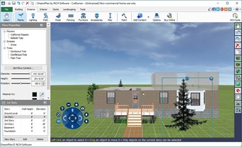 Screenshot van DreamPan Home Design Software