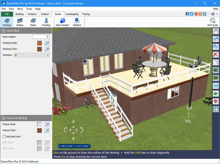 Construya una terraza