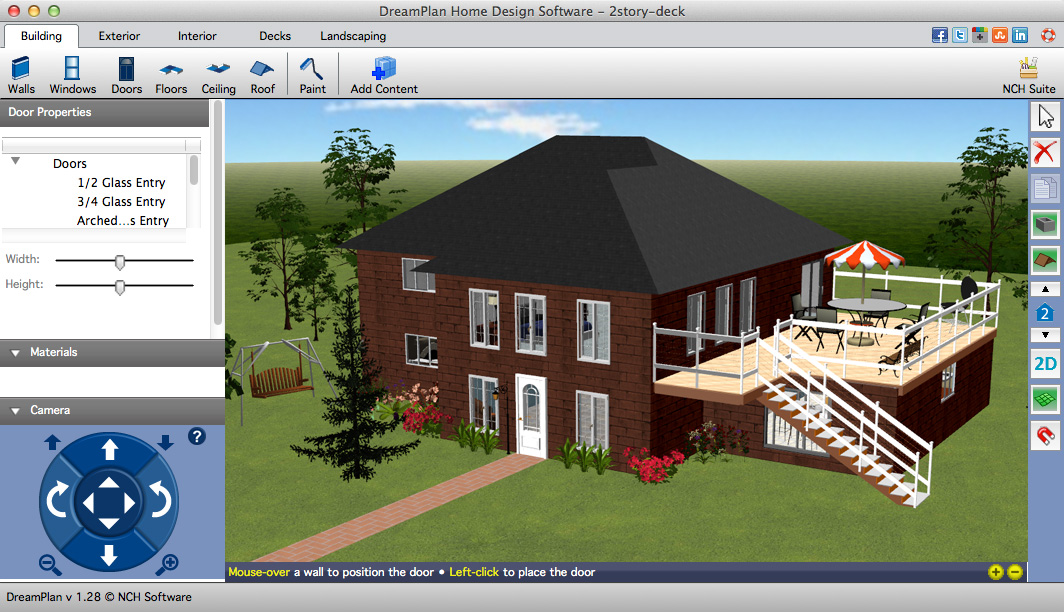 Programa para diseñar casas: pequeñas, planos 3D. Baje gratis PC/Mac