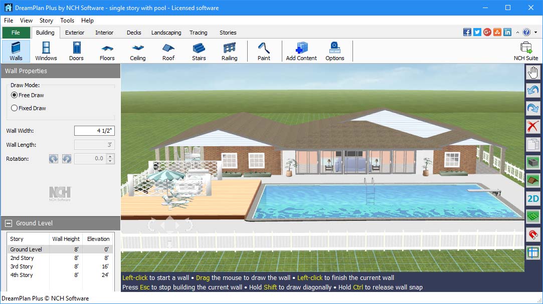 DreamPlan Home  Design  Landscape Planning  Software  