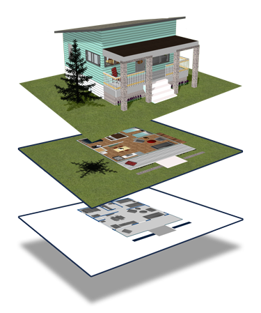 DreamPlan View Modes