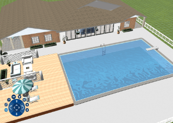 DreamPlan pooldesign Skärmdump