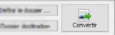 Cliquer sur Convertir