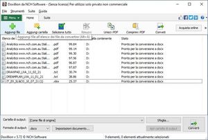 Schermate del software Doxillion Convertitore di Documenti