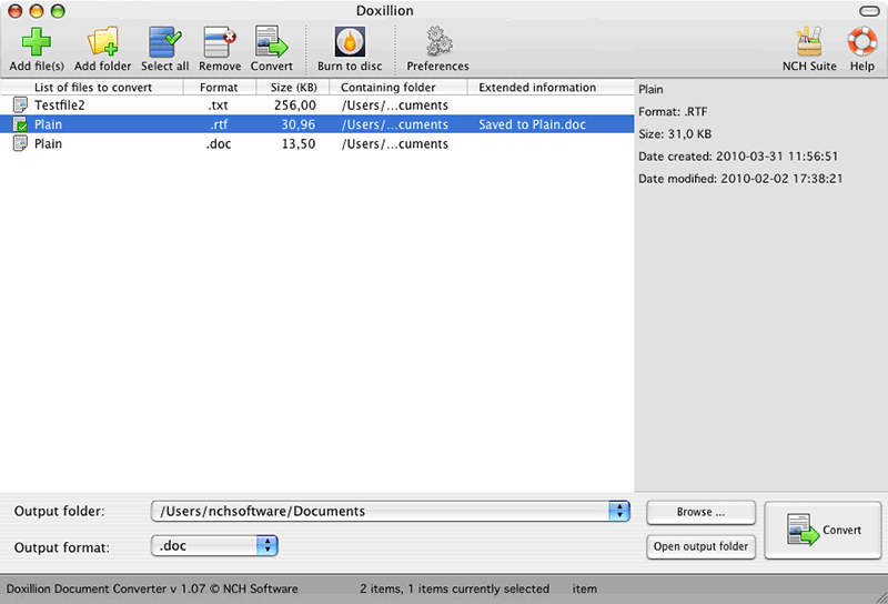 Doxillion Document Converter Free Mac 6.47 full