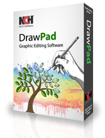 DrawPad Graphic Editing software box