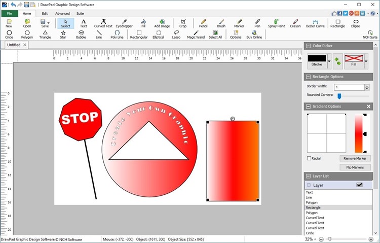 DrawPad Graphic Design and Drawing Free 11.17 full