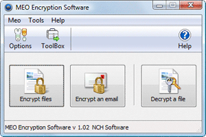 More MEO Encryption Software Screenshots