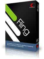 Oprima aquí para descargar Fling, el software FTP