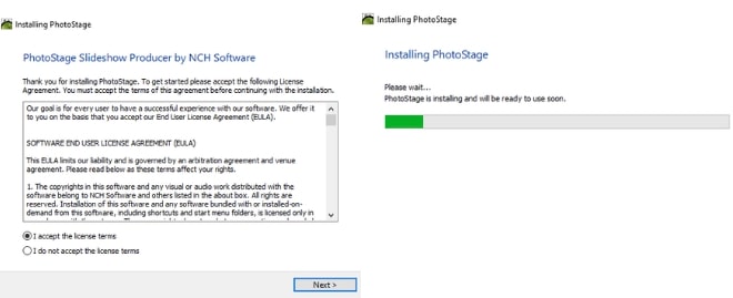 Image displaying how to download PhotoStage Slideshow Maker