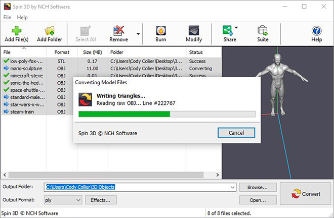 How to Convert STL to Easy 3DS File Software for PC & Mac.