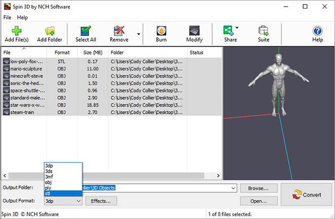 Når som helst Thicken høj How to Convert 3DS to STL. Easy STL File Conversion Software for PC & Mac.