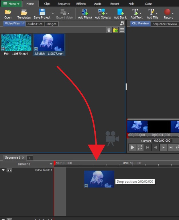 merging videos step 2