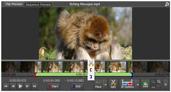 How to trim video clips