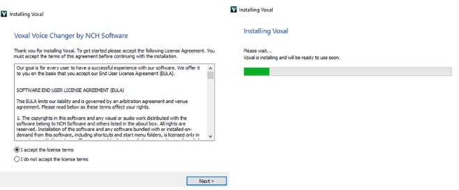 Image displaying how to download Voxal Voice Changer