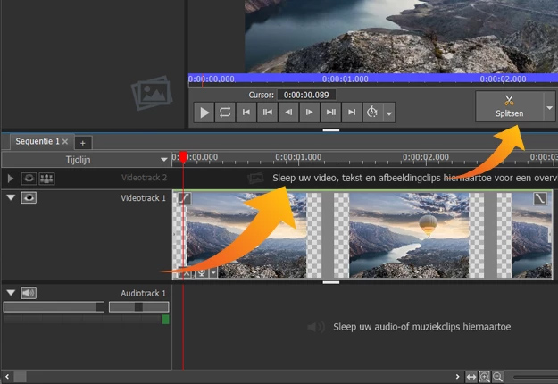 video's samenvoegen stap 3