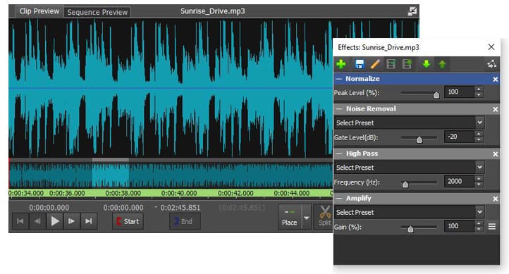Adicionar música a um vídeo