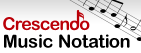 Crescendo Music Notation Editor