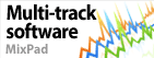 MixPad многодорожечная звукозапись
