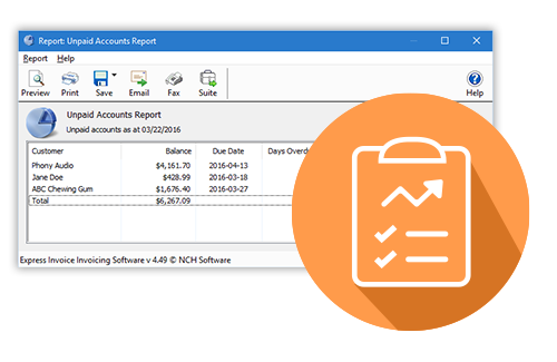 Invoicing Reports